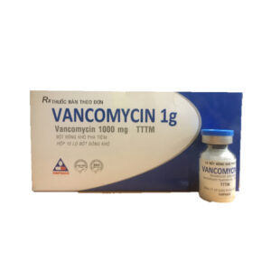 Vancomycin 1g Vinphaco Hộp 10 Lọ - Thuốc Kháng Sinh