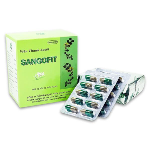 Viên Thanh huyết SANGOFIT Hộp 100 Viên