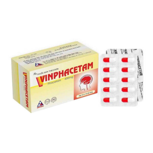 Vinphacetam 400mg Hộp 100 Viên