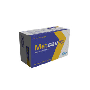 Thuốc Metsav 850 - Hộp 100 Viên - Điều Trị Tiểu Đường