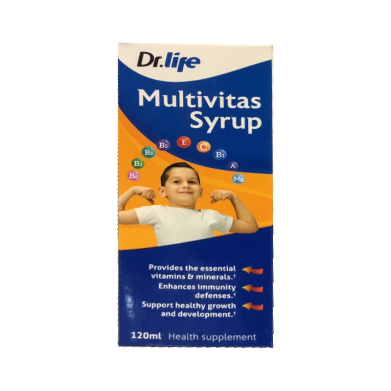 Dr Life Multivitas Syrup Lọ 120ml - Tăng Sức Đề Kháng Cho Bé