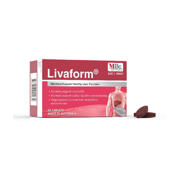 Livaform Hộp 60 Viên - Tăng Cường Chức Năng Gan