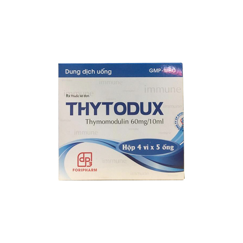 Thytodux 60mg/10ml Hộp 20 Ống - Tăng Cường Hệ Miễn Dịch
