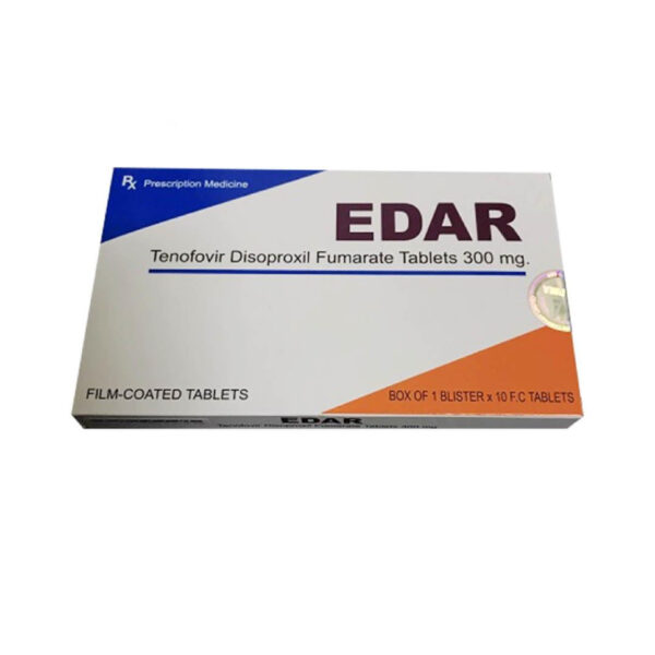 EDAR 300mg Hộp 10 Viên - Điều Trị Viêm Gan B Siêu Vi