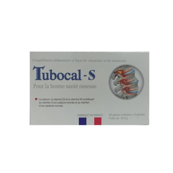 Tubocal S Hộp 60 Viên - Giúp Xương Chắc Khỏe