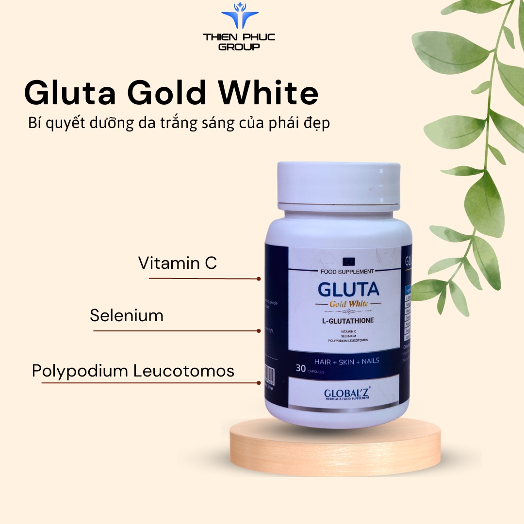 Gluta Gold White - Thành phần nổi bật