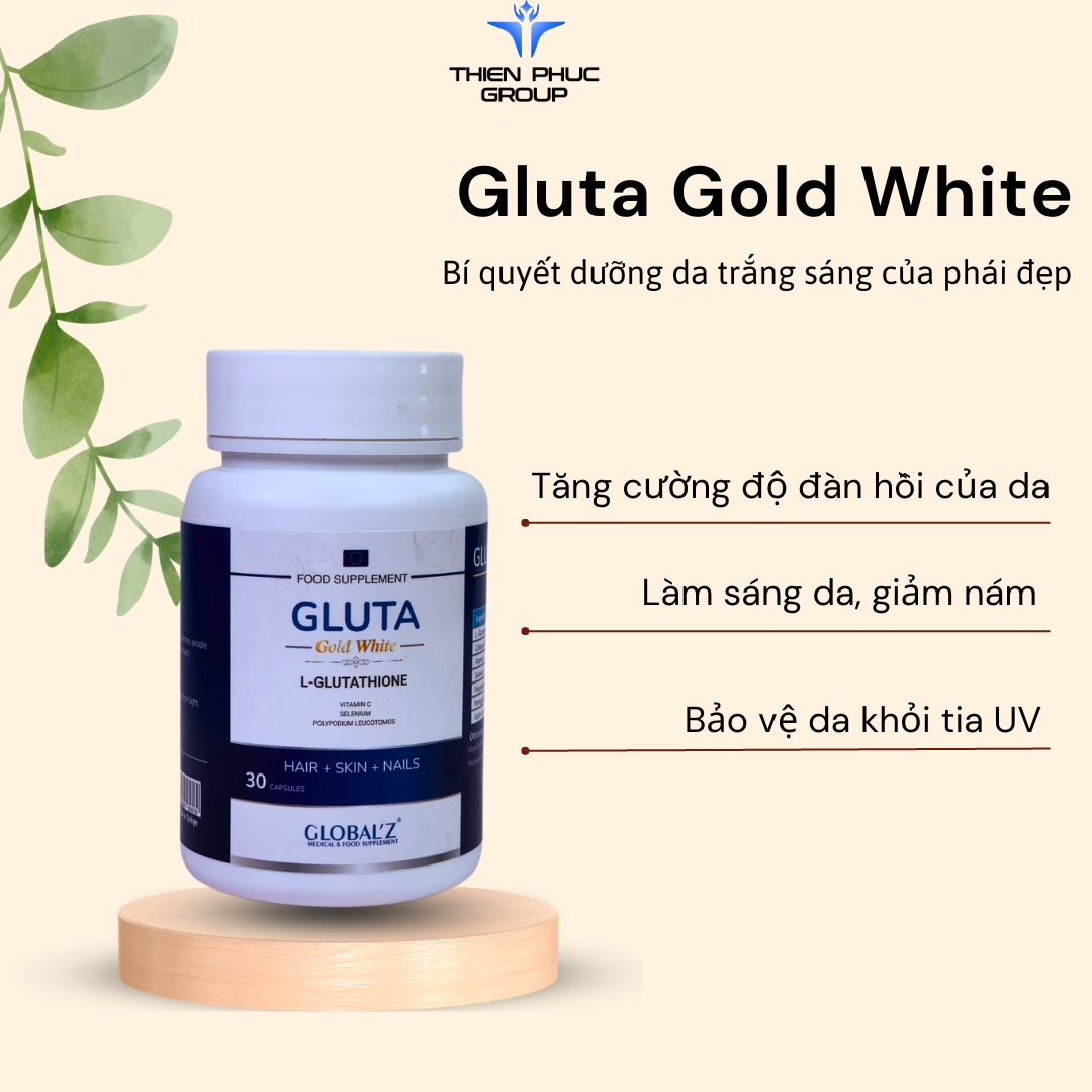 Gluta Gold White - Công dụng chính